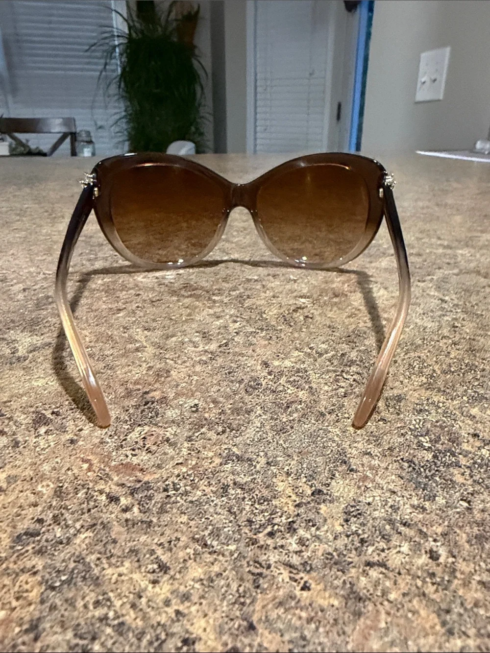 Tiffany & Co. Brown Gradient Cat-Eye Sunglasses